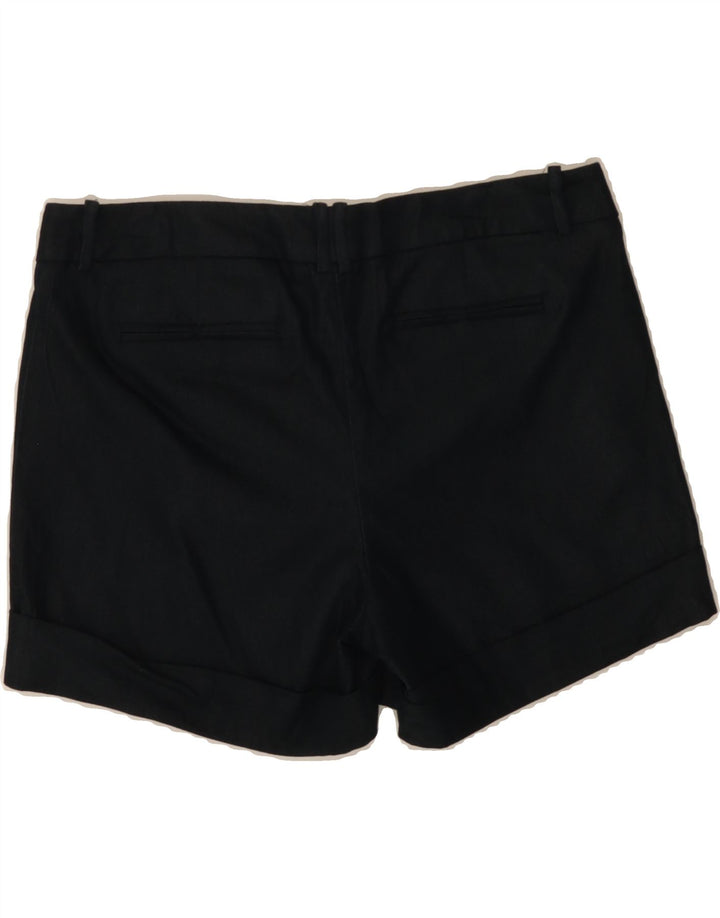MOSSIMO Womens Stretch Casual Shorts US 8 Medium W32 Navy Blue Cotton Vintage Mossimo and Second-Hand Mossimo from Messina Hembry 