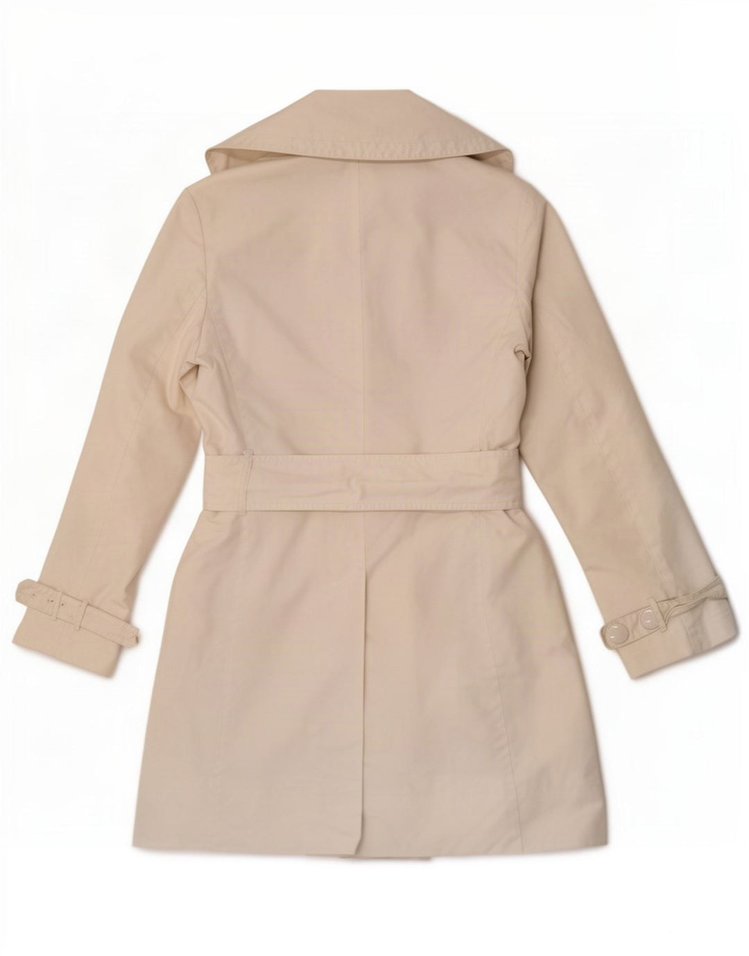 Casaco impermeável feminino Max & Co. UK 12 médio off white poliamida