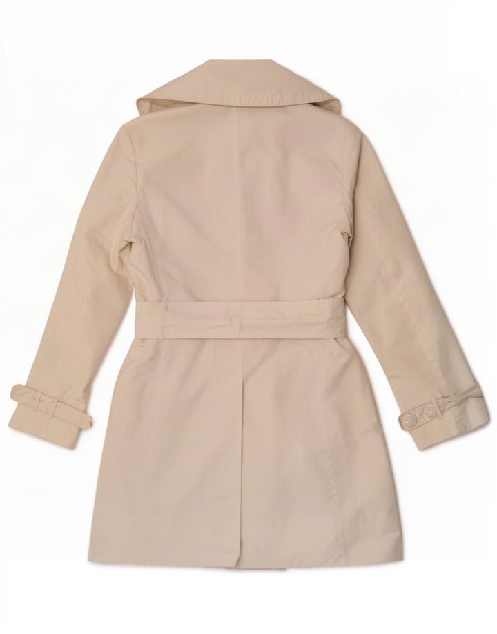Casaco impermeável feminino Max & Co. UK 12 médio off white poliamida