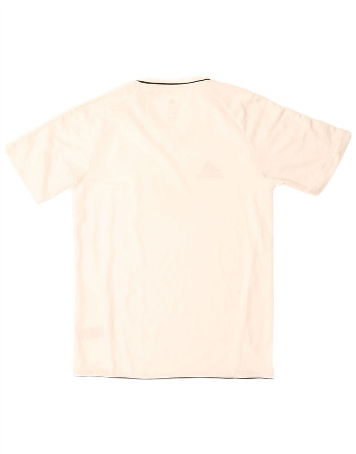 Adidas Mens Climacool Camiseta Top Pequeno Poliéster Branco