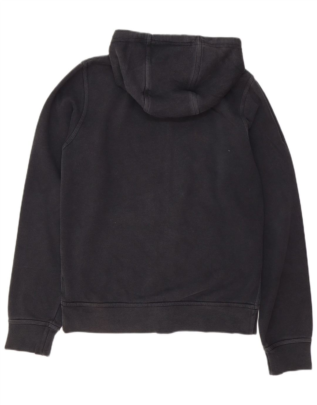 Suéter Nike Masculino Zip com Capuz Pequeno Algodão Preto
