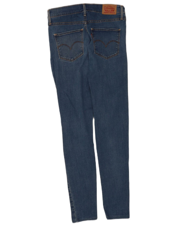 Calça jeans feminina Levi's 310 Shaping Super Skinny W27 L30 azul algodão