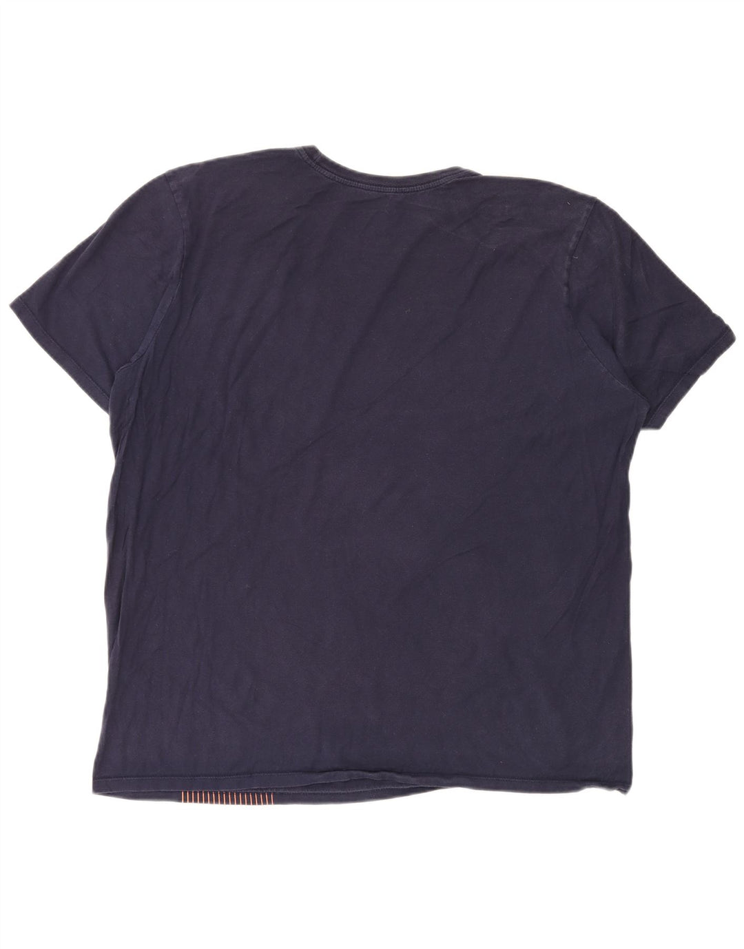 Camiseta gráfica masculina NIKE Top XL azul marinho algodão