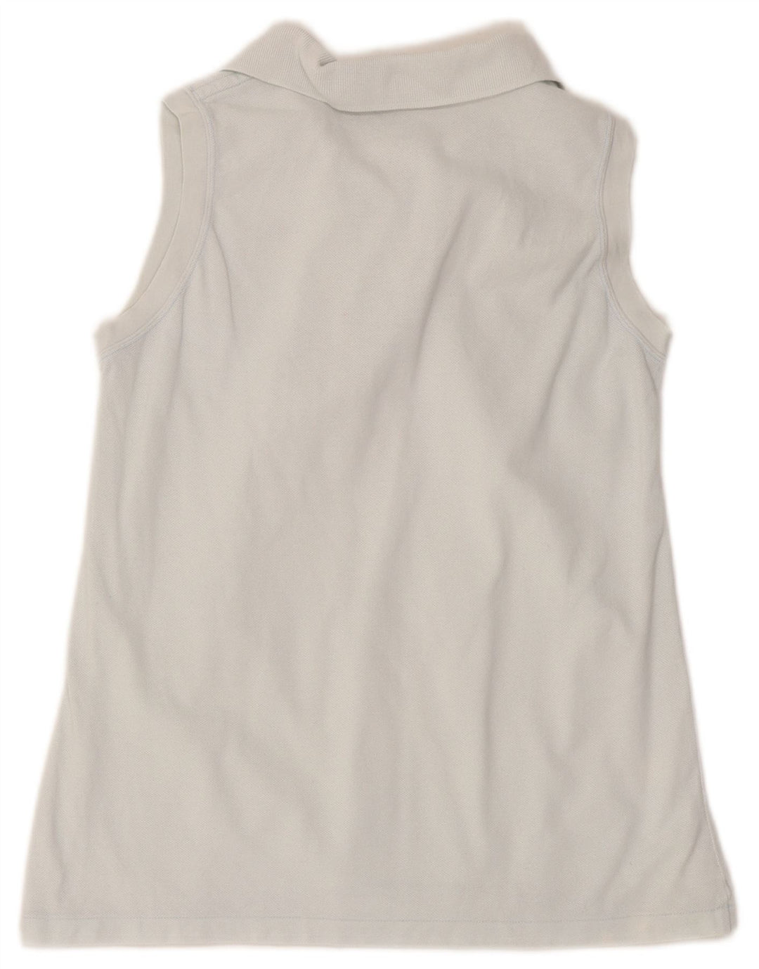 Camisa polo feminina sem mangas Lacoste tamanho 42 grande azul