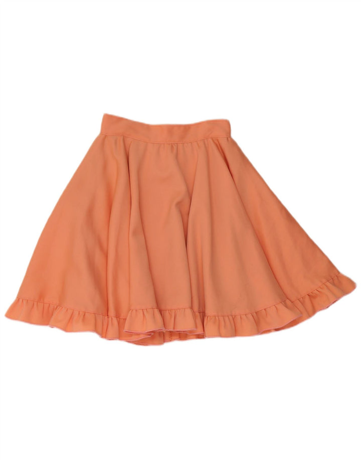 Saia feminina VINTAGE linha A W24 XS laranja
