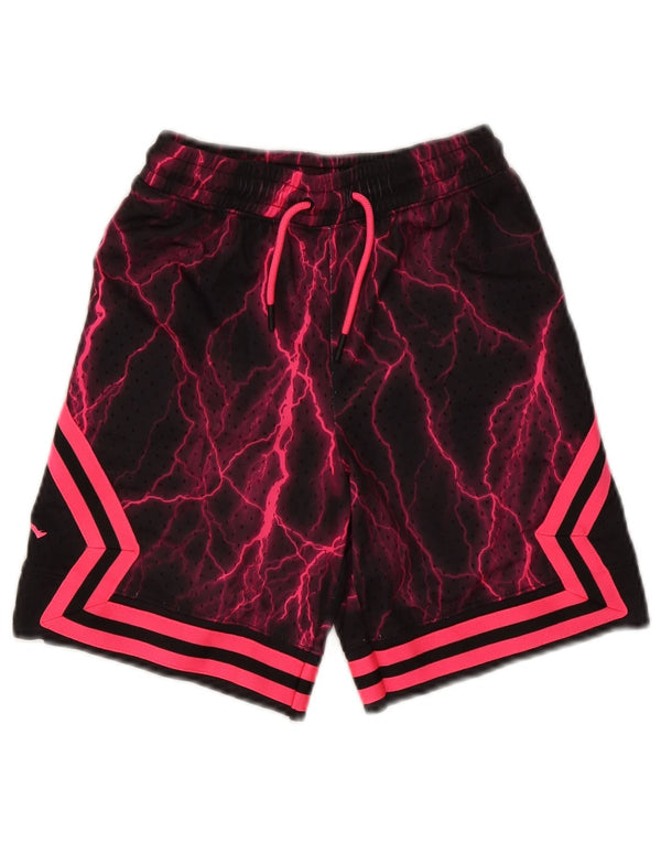 Shorts esportivos Jordan Boys Abstract Pattern 10-11 anos médio preto