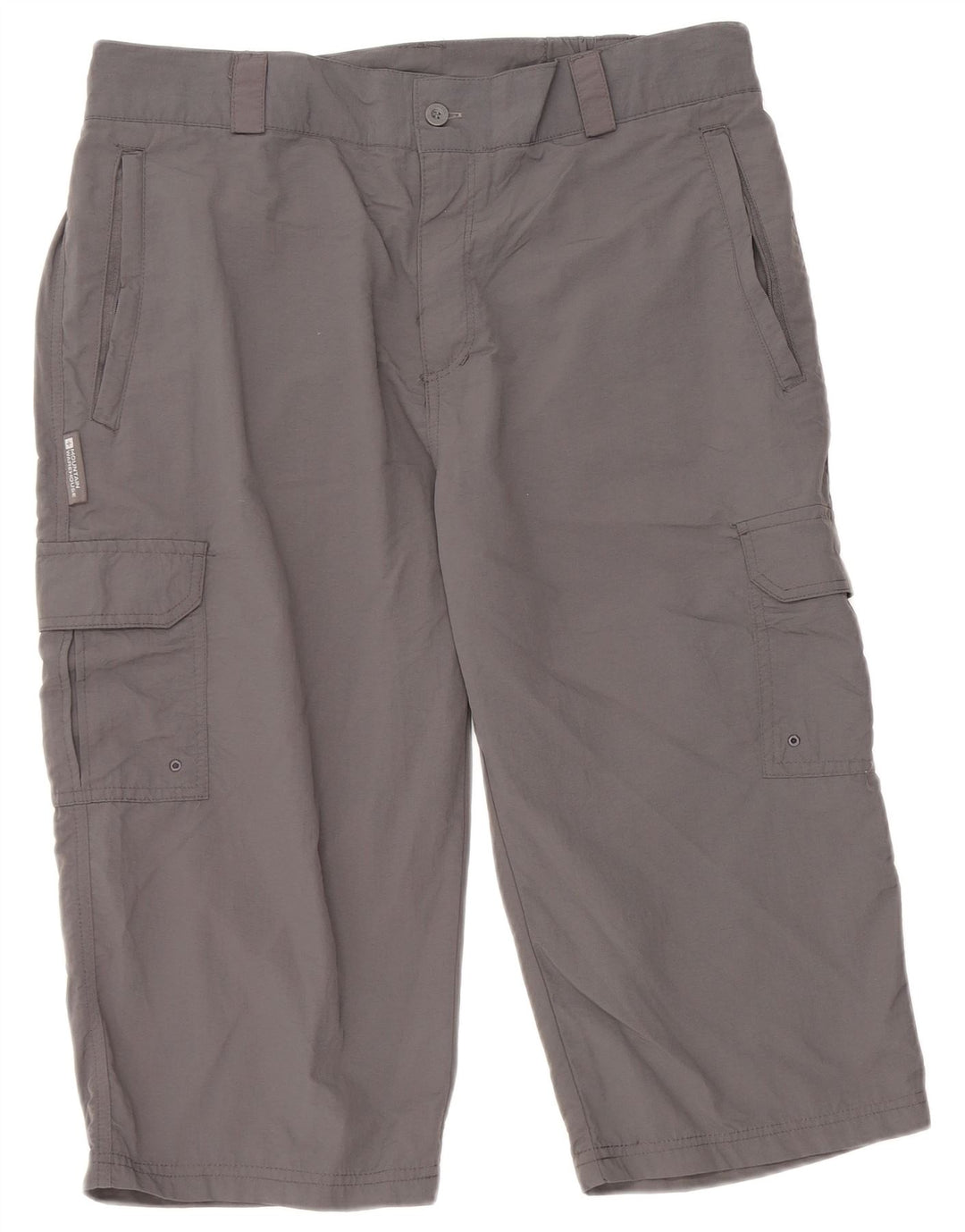 Mountain Warehouse Mens Cargo Bermuda Shorts W34 Grande Cinza Nylon