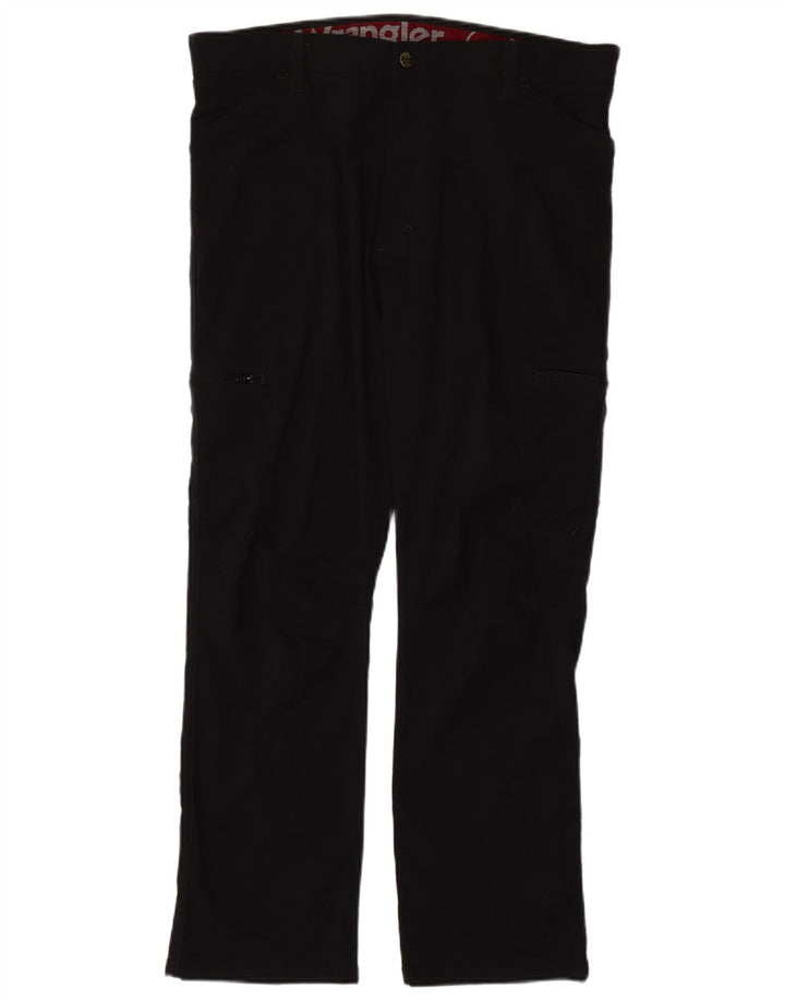 Calça cargo reta masculina WRANGLER W38 L30 nylon preto