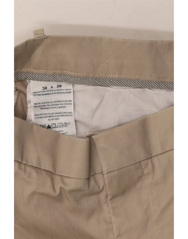 DOCKERS Mens Straight Chino Trousers W38 L29 Beige Cotton Vintage Dockers and Second-Hand Dockers from Messina Hembry 