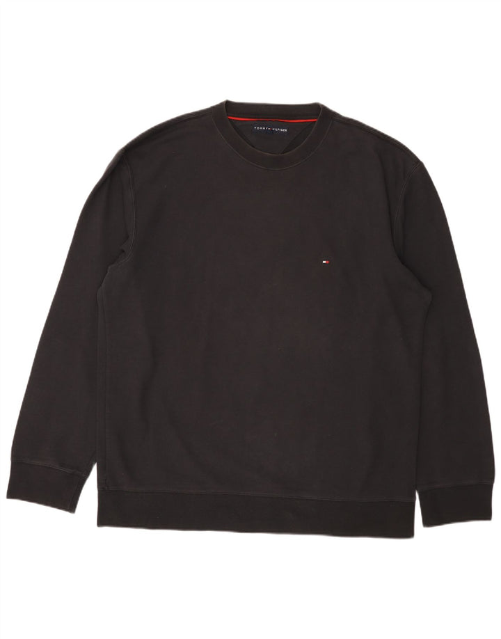 Tommy Hilfiger moletom masculino jumper XL algodão preto