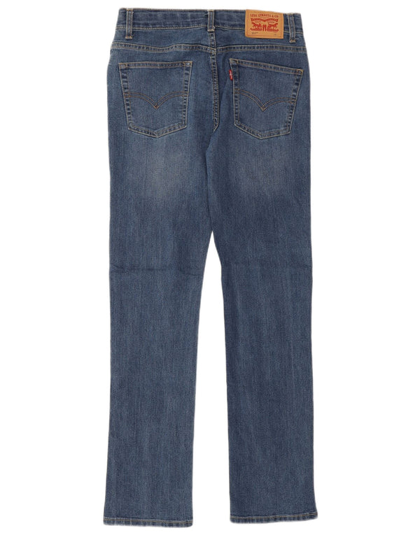 Jeans Levi's 511 Slim para meninas 13-14 anos W28 L30 Azul Algodão