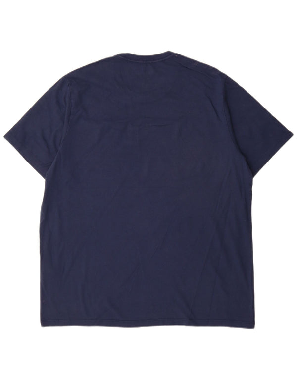 Camiseta masculina padrão Levi's Top XL algodão azul marinho