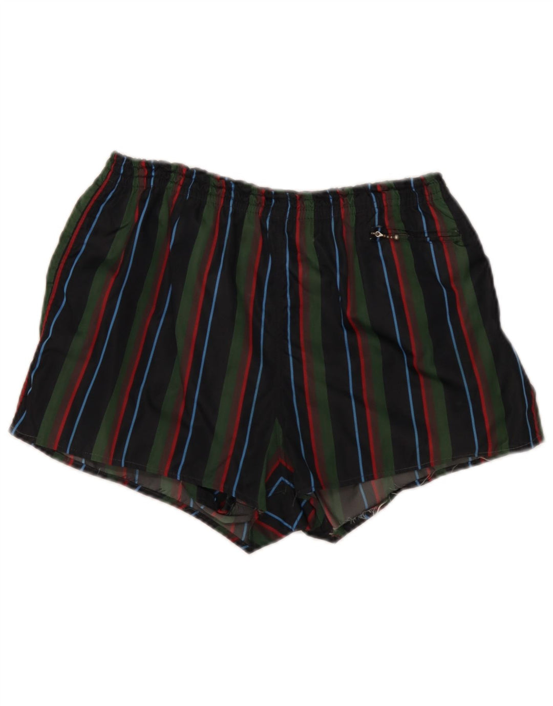 Shorts de natação masculino Dubin médio listrado multicolorido