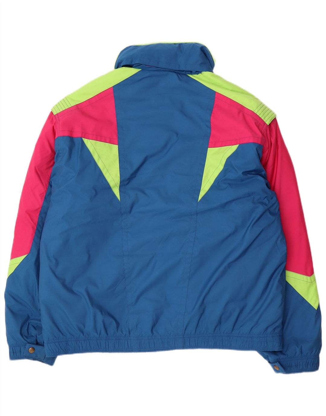 Jaqueta de esqui masculina Dubin IT 52 poliéster grande colorblock azul