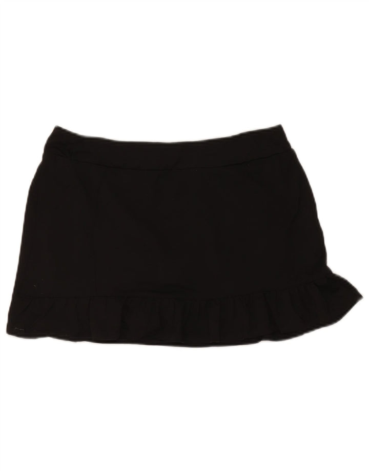 Saia de tênis feminina Fila UK 12 poliéster preto médio