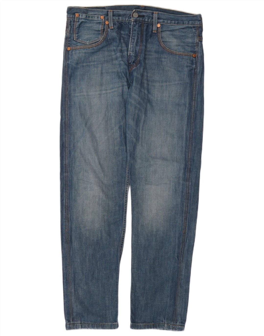 Levi's Masculino 508 Slim Jeans W33 L31 Azul Algodão