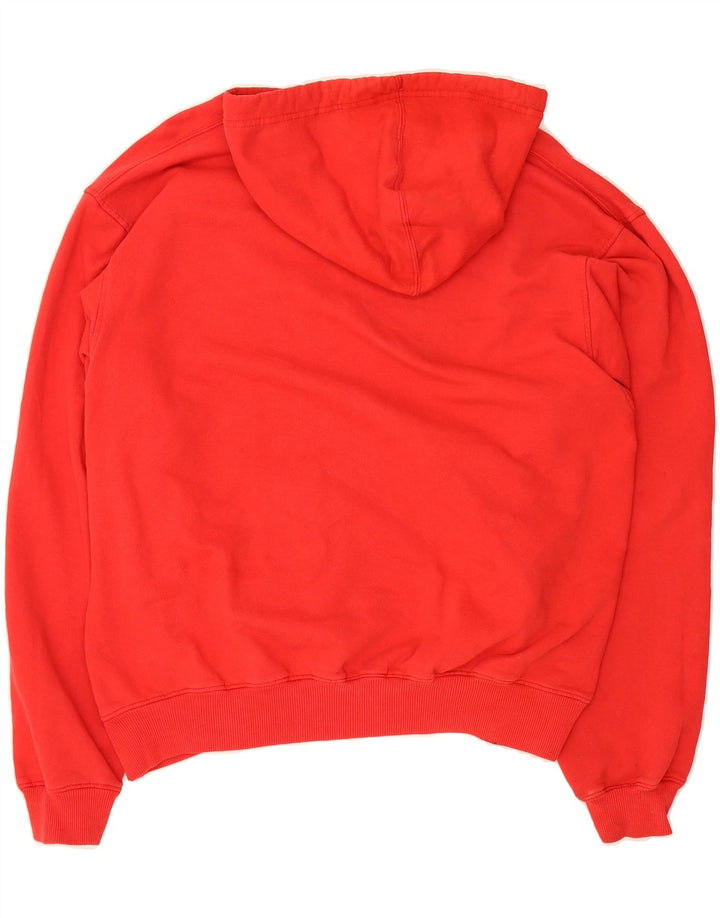 CHAMPION Mens Hoodie Jumper Large Red Cotton Vintage Champion and Second-Hand Champion from Messina Hembry 
