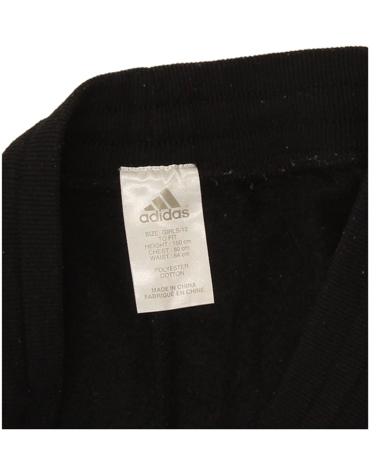 Calças de treino Adidas Meninas 11-12 Anos Preto Poliéster