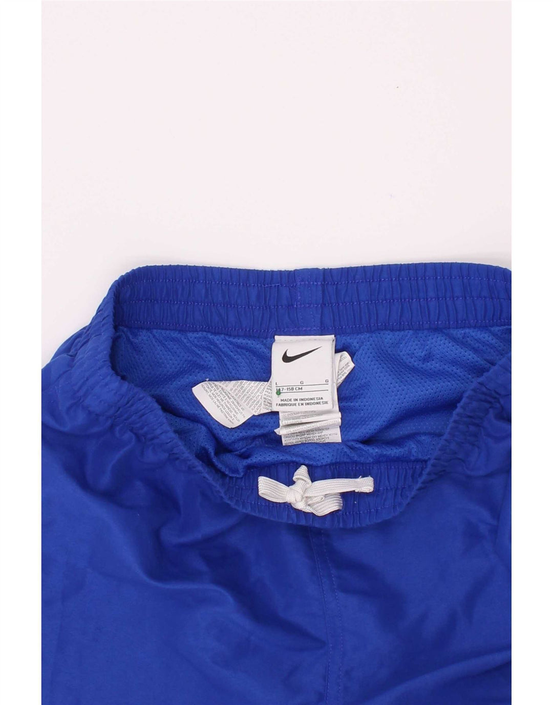 Shorts esportivos Nike Boys 12-13 anos grande azul poliéster