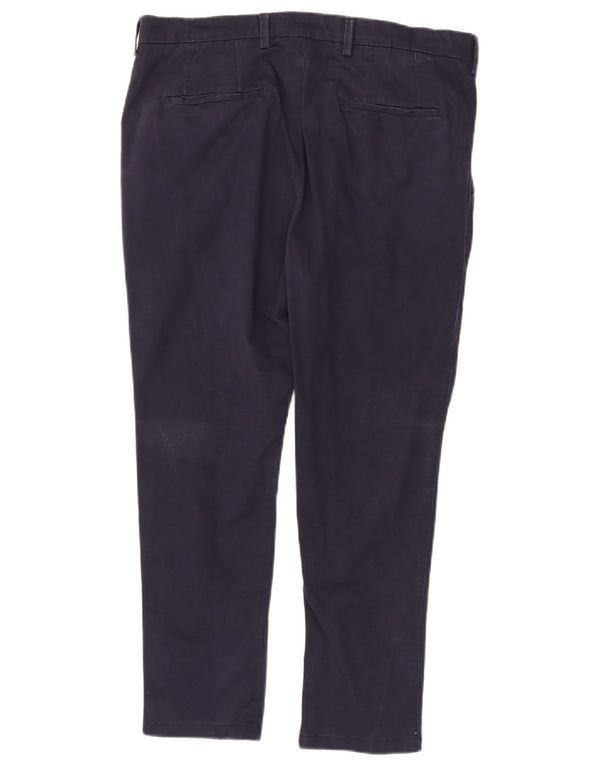 Calça jeans skinny masculina Marks & Spencer W34 L27 algodão azul marinho