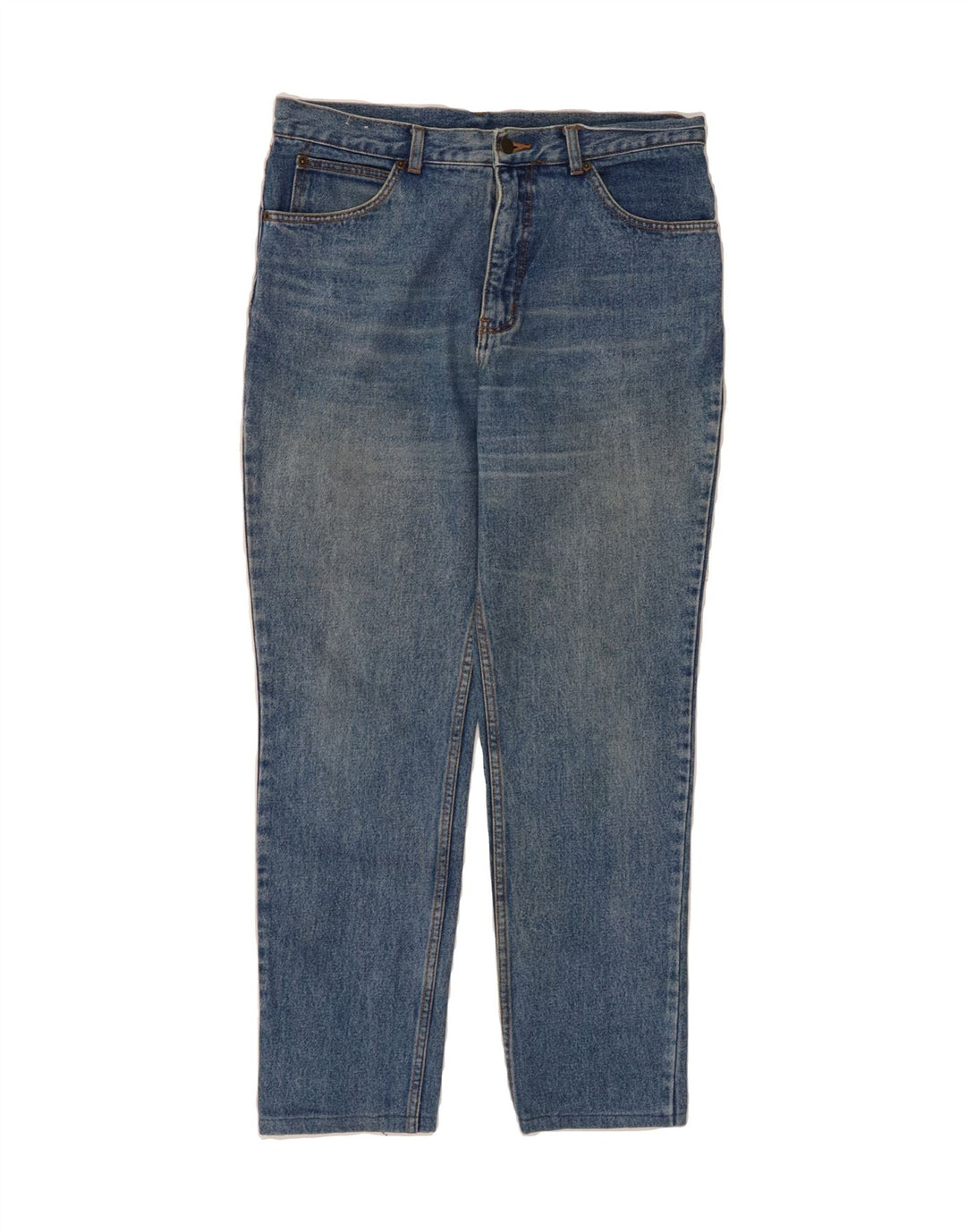 VINTAGE Mens Denver Slim Jeans W36 L28 Blue Cotton Vintage Vintage and Second-Hand Vintage from Messina Hembry 