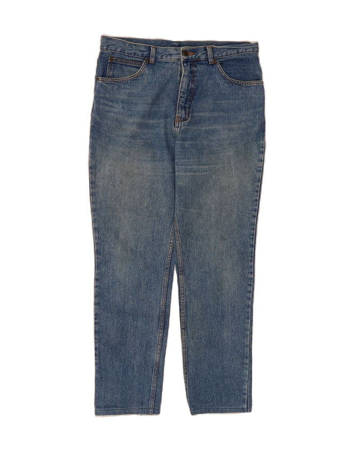VINTAGE Mens Denver Slim Jeans W36 L28 Blue Cotton Vintage Vintage and Second-Hand Vintage from Messina Hembry 