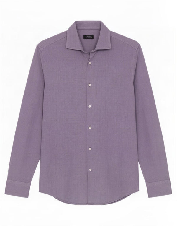 Hugo Boss Mens Slim Fit Shirt Size 37 14 1/2 Small Blue Cotton