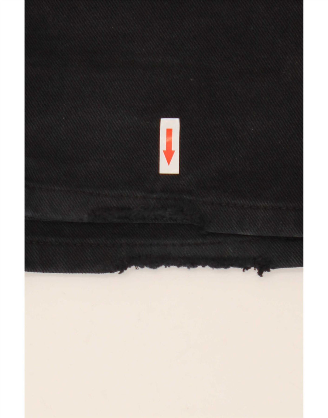 Lee Mens Straight Jeans W38 L34 Algodão Preto