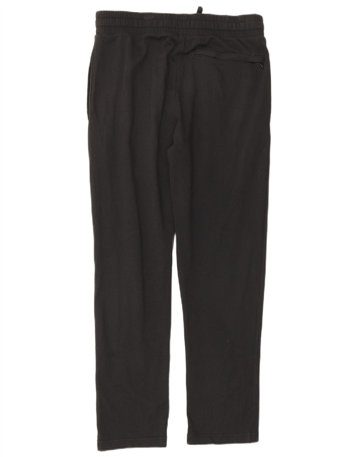 Calça de treino masculina MARKS & SPENCER pequena de algodão preto