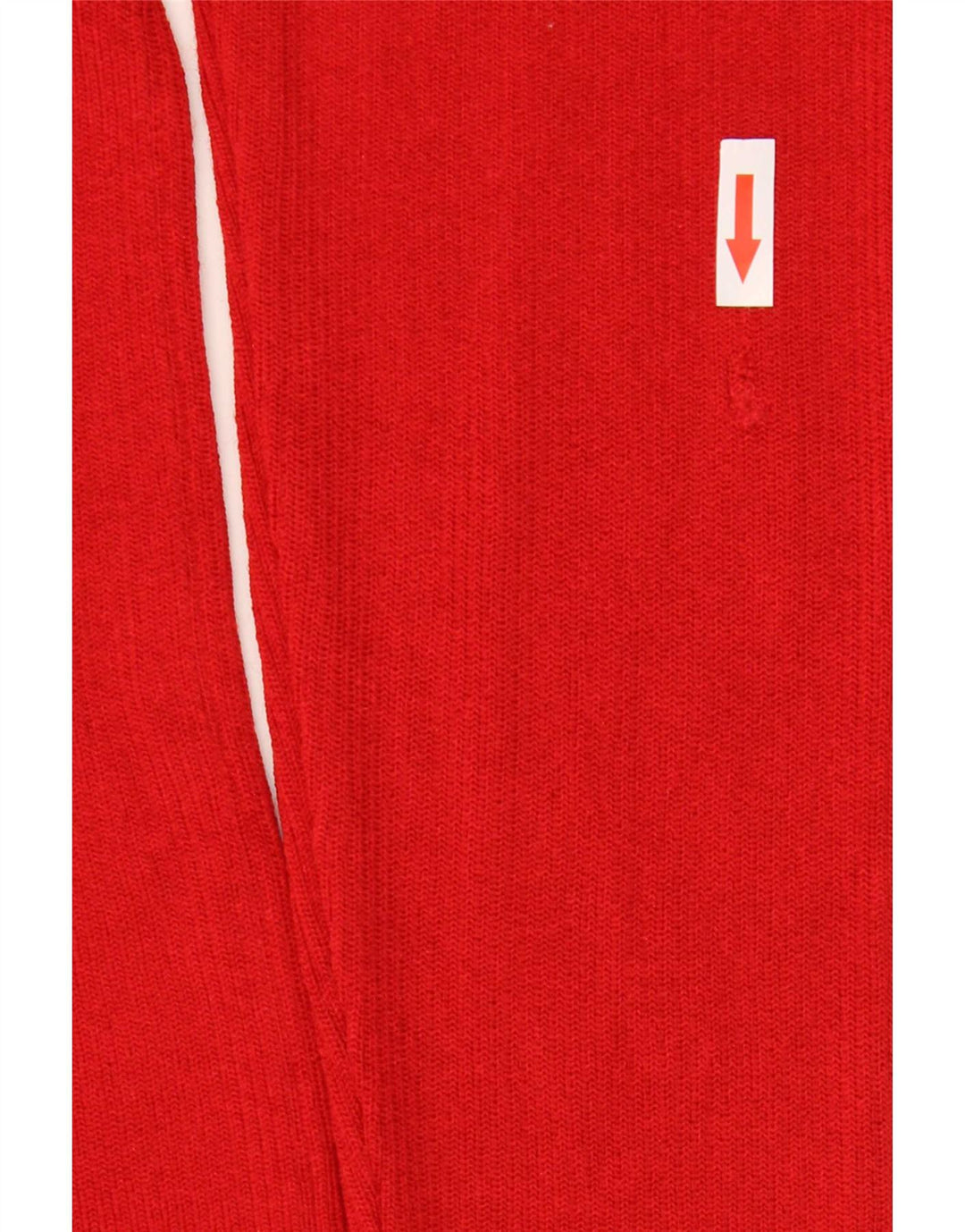 Suéter feminino Vogue com decote em V Reino Unido 14 grande viscose vermelha