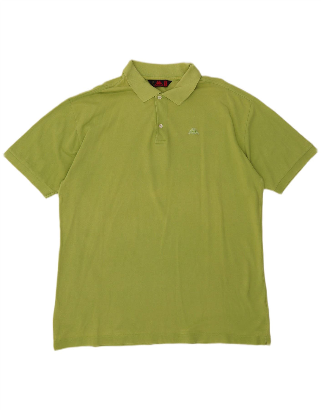 Camisa polo masculina Kappa 2XL algodão verde