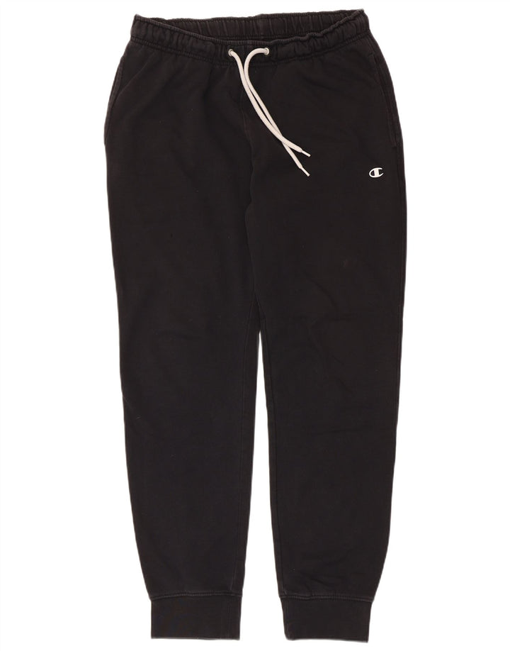 Calça esportiva masculina Champion Joggers médio algodão preto