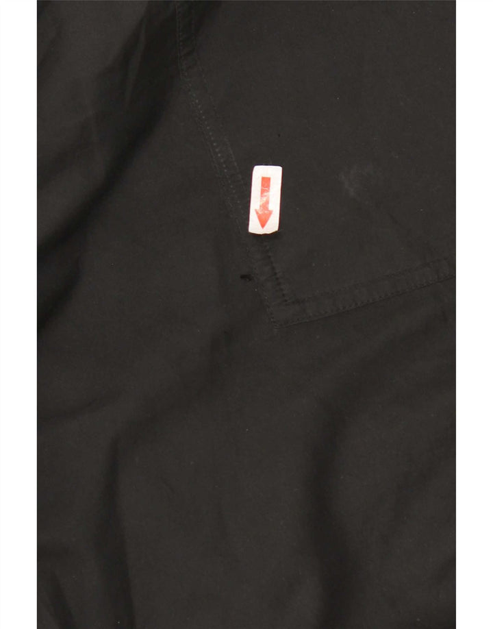 Calça de treino masculina Adidas grande poliéster preto