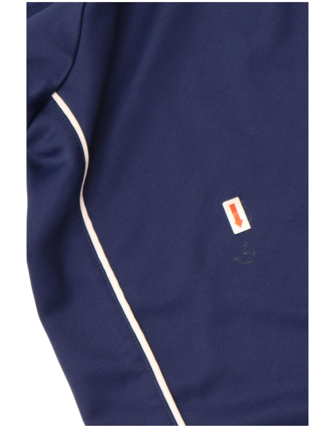 ADIDAS Mens Aeroready Zip Neck Pullover Treino Top Grande Azul Marinho