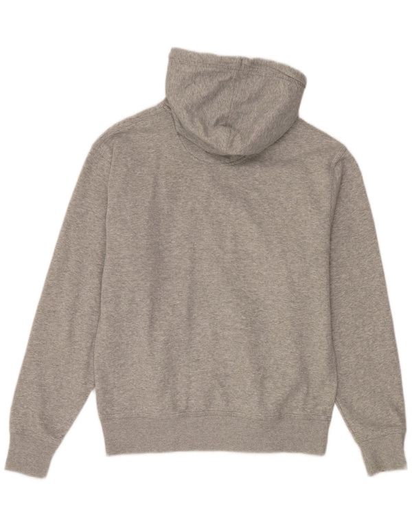 Jumper com capuz feminino Champion Regular Fit UK 14 algodão cinza médio