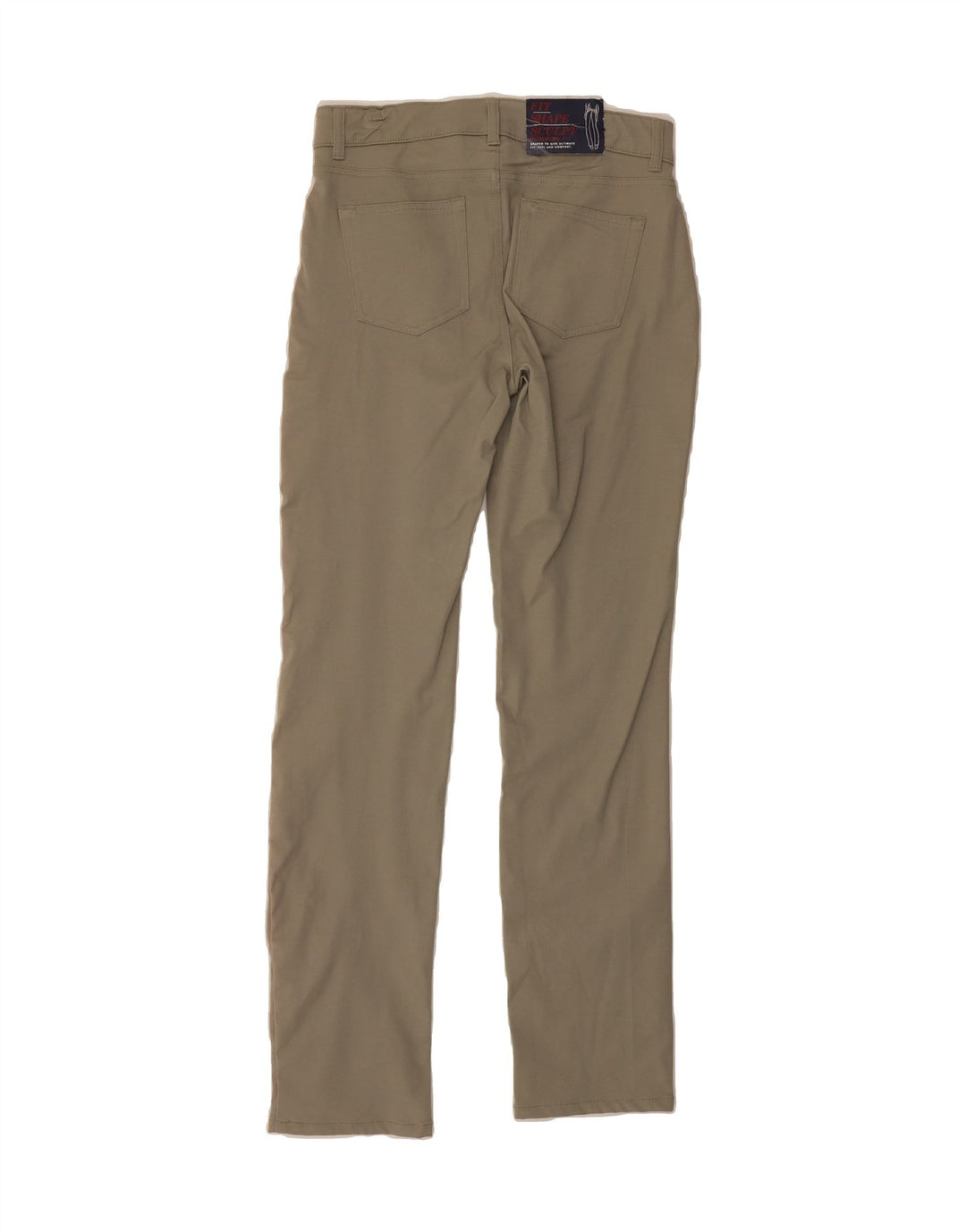 CHAPS Womens Slim Casual Trousers US 4 Small W30 L32 Grey Cotton Vintage Chaps and Second-Hand Chaps from Messina Hembry 