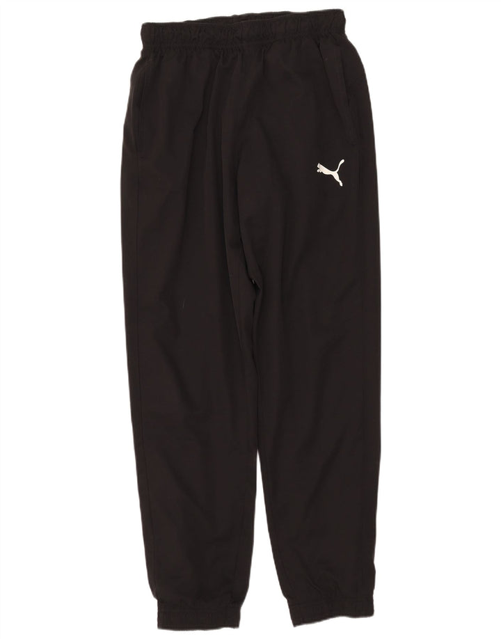 Calça de treino masculina Puma Joggers médio preto poliéster
