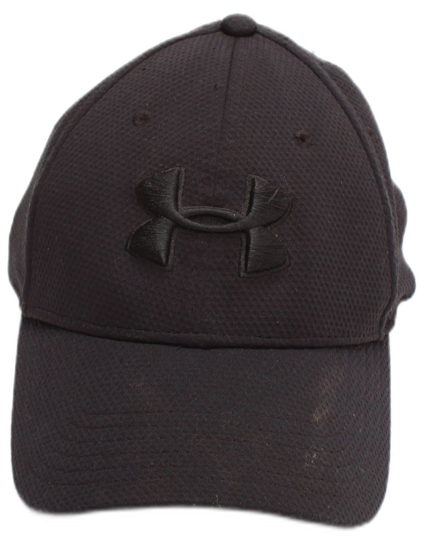 Boné de beisebol gráfico masculino Under Armour médio/grande preto de poliéster esportivo