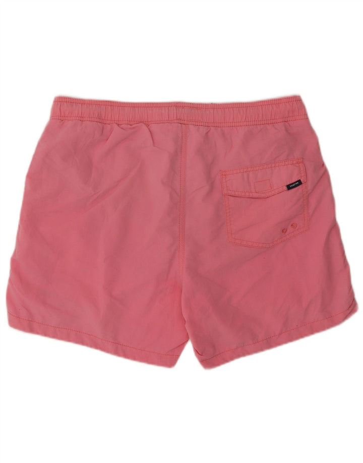 Shorts de natação masculino Gaastra gráfico médio rosa nylon