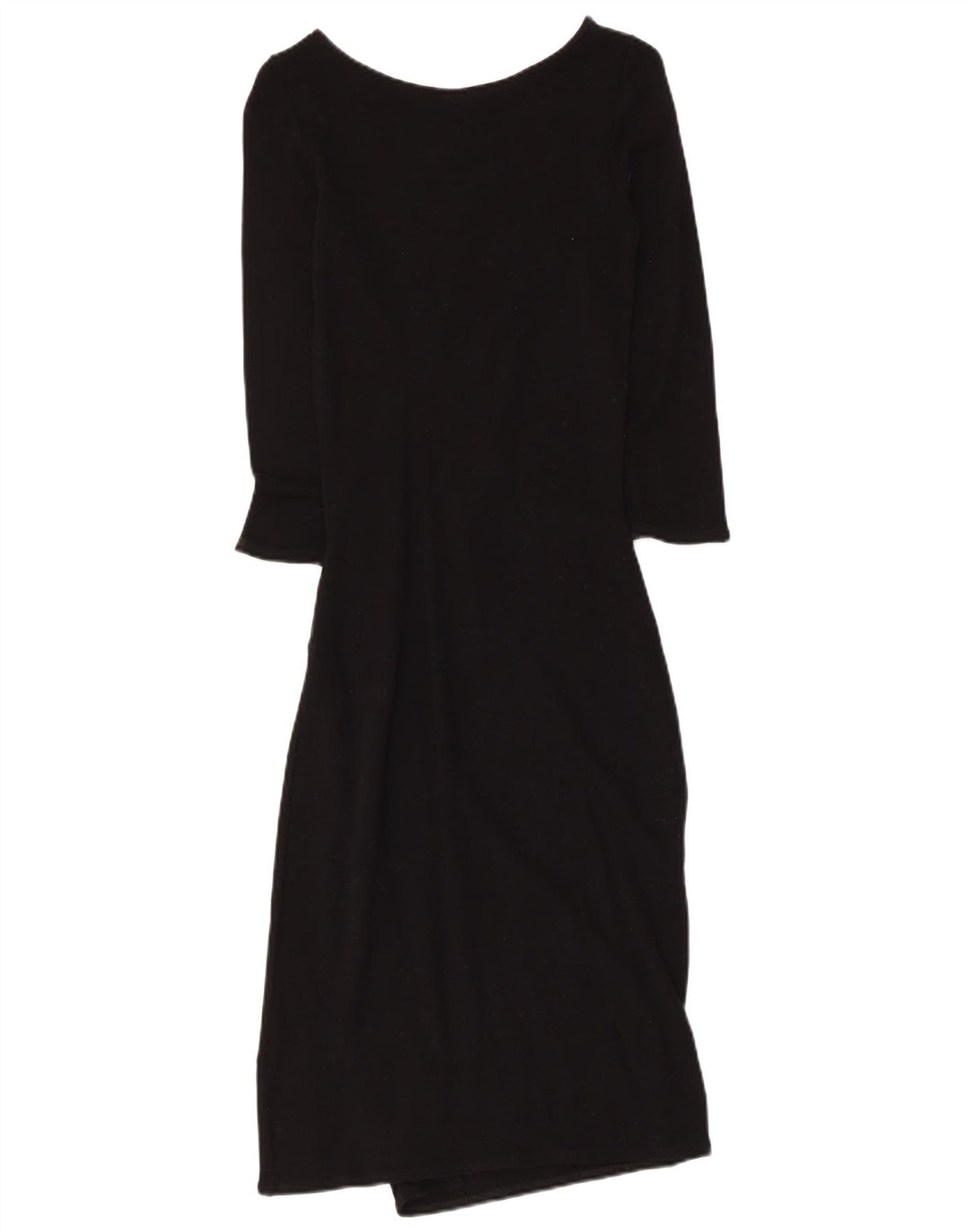Vestido feminino PHASE EIGHT manga 3/4 com bainha UK 10 pequeno preto
