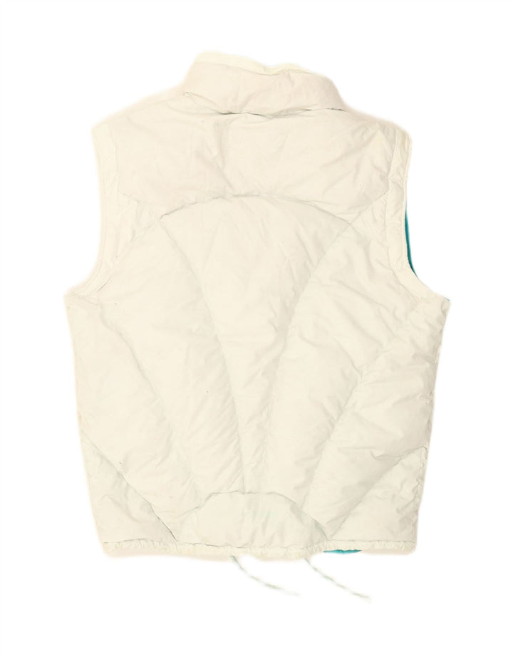 Colete acolchoado reversível feminino Dolomite UK 14 médio branco