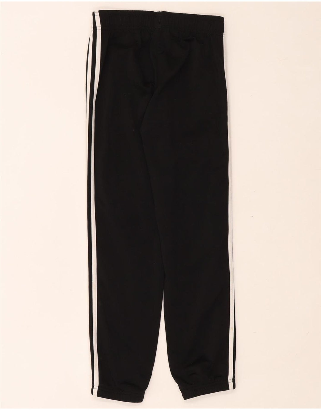 Adidas meninos calças de treino joggers 9-10 anos preto poliéster