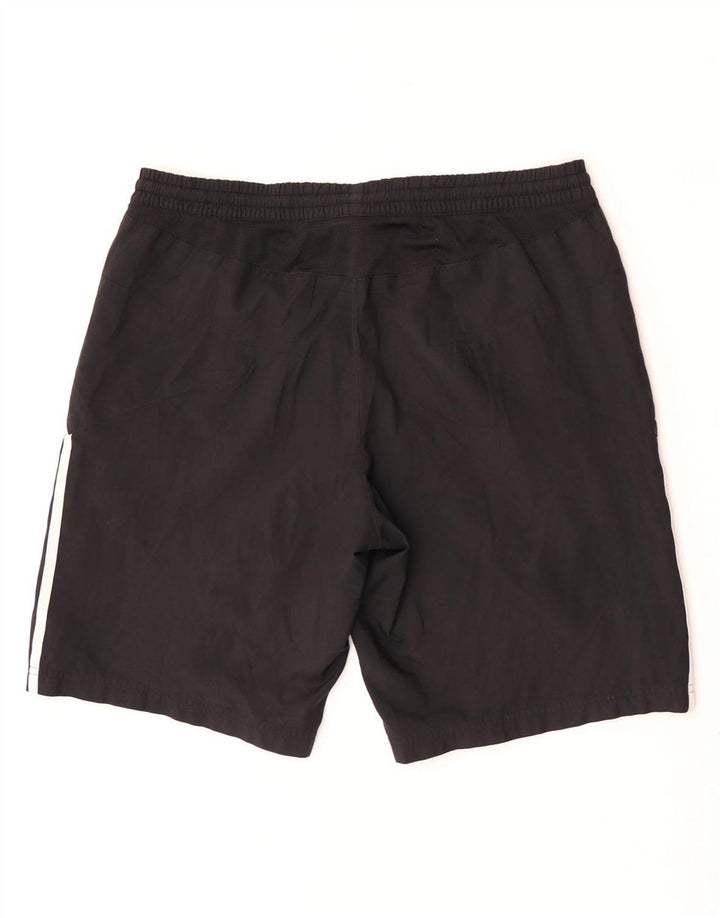 Adidas Mens Sport Shorts Grande Poliéster Colorblock Preto