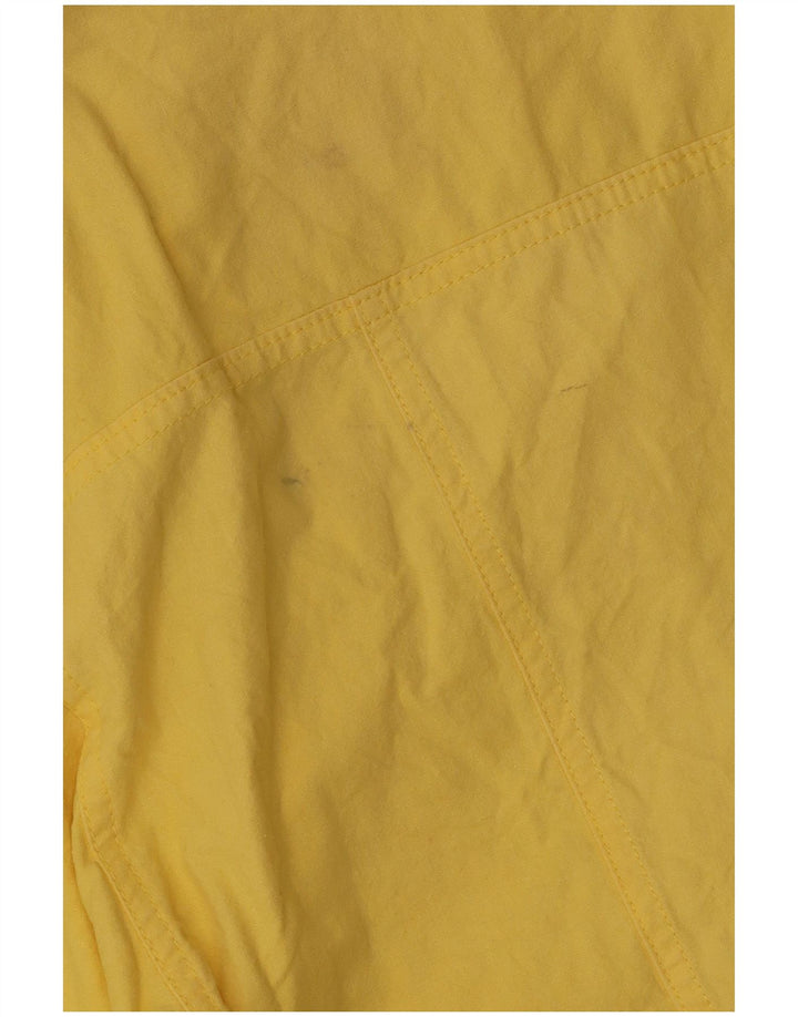 Jaqueta bomber masculina vintage IT 52 XL algodão amarelo