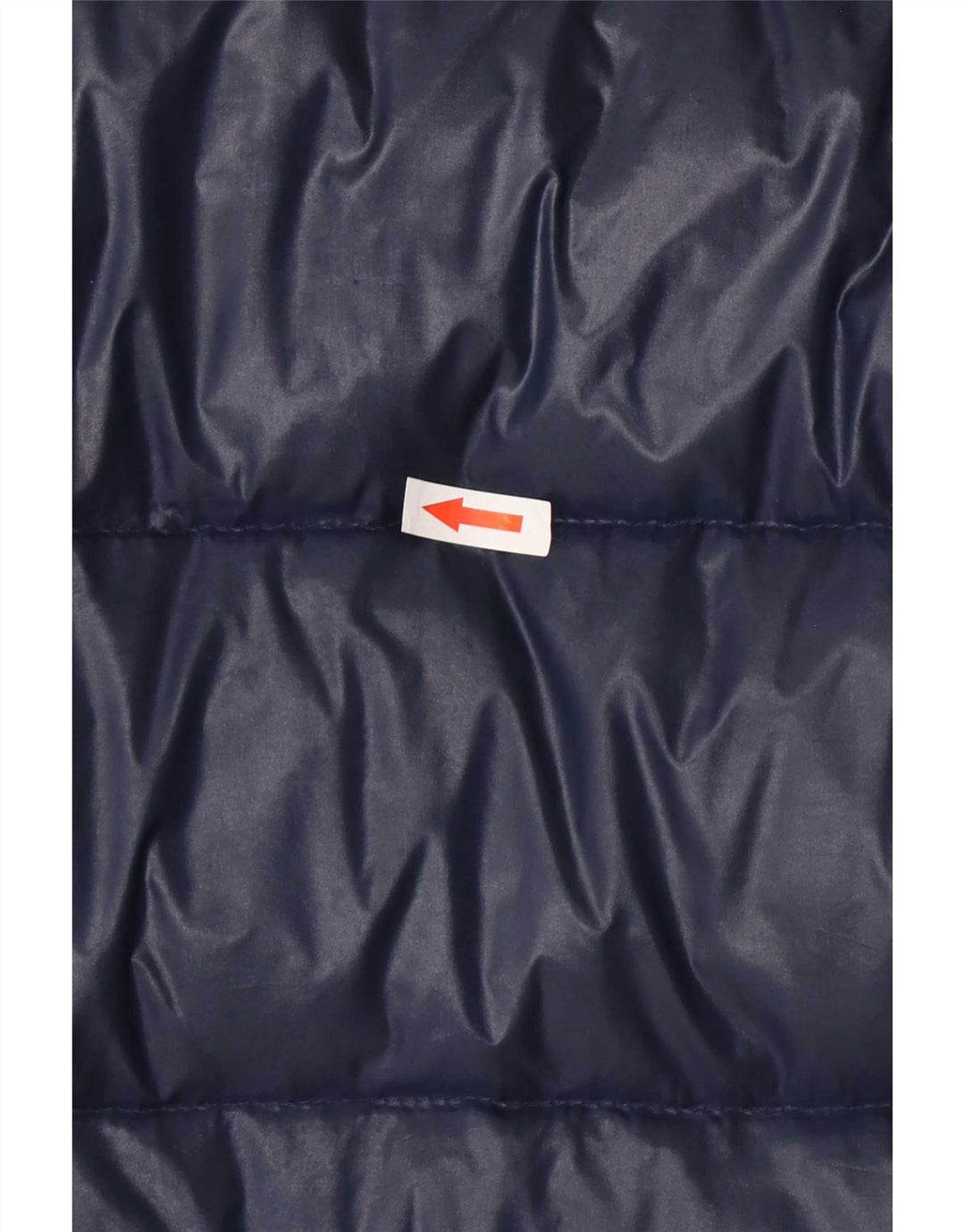 Casaco acolchoado com capuz feminino Benetton IT 42 médio azul marinho poliamida