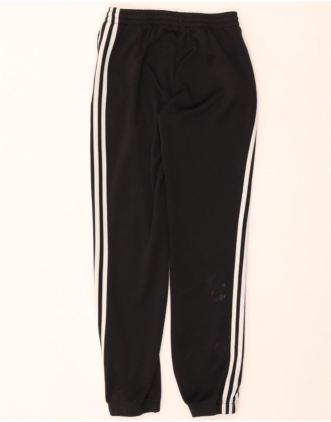 Adidas Mens Treino Calças Joggers Pequeno Poliéster Preto