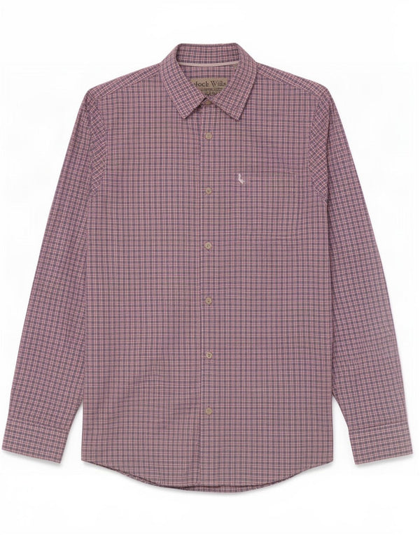 Camisa masculina Jack Wills XS azul marinho algodão guingão