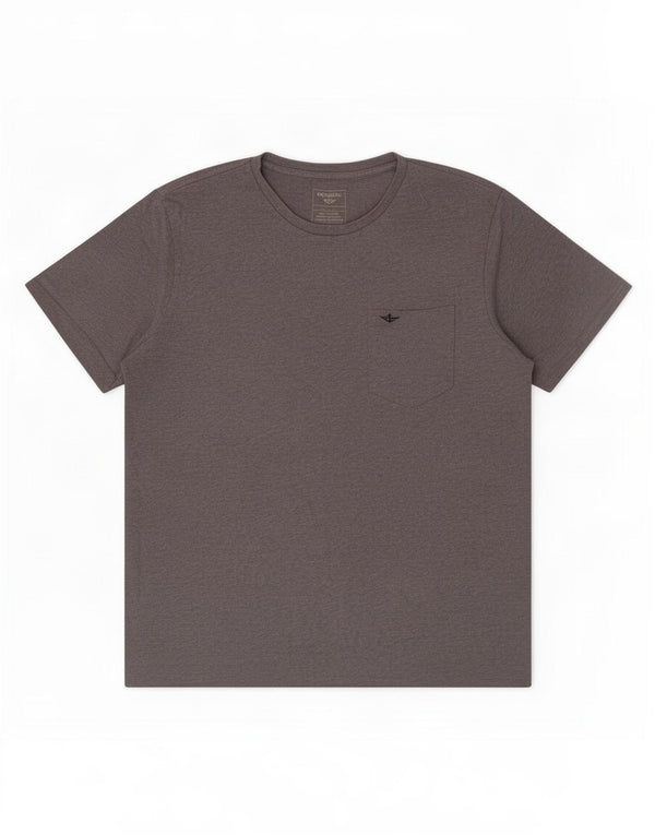 Camiseta masculina Dockers grande algodão cinza