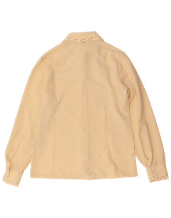 Primavera Firenze blusa feminina oversized US 3 XS off white floral