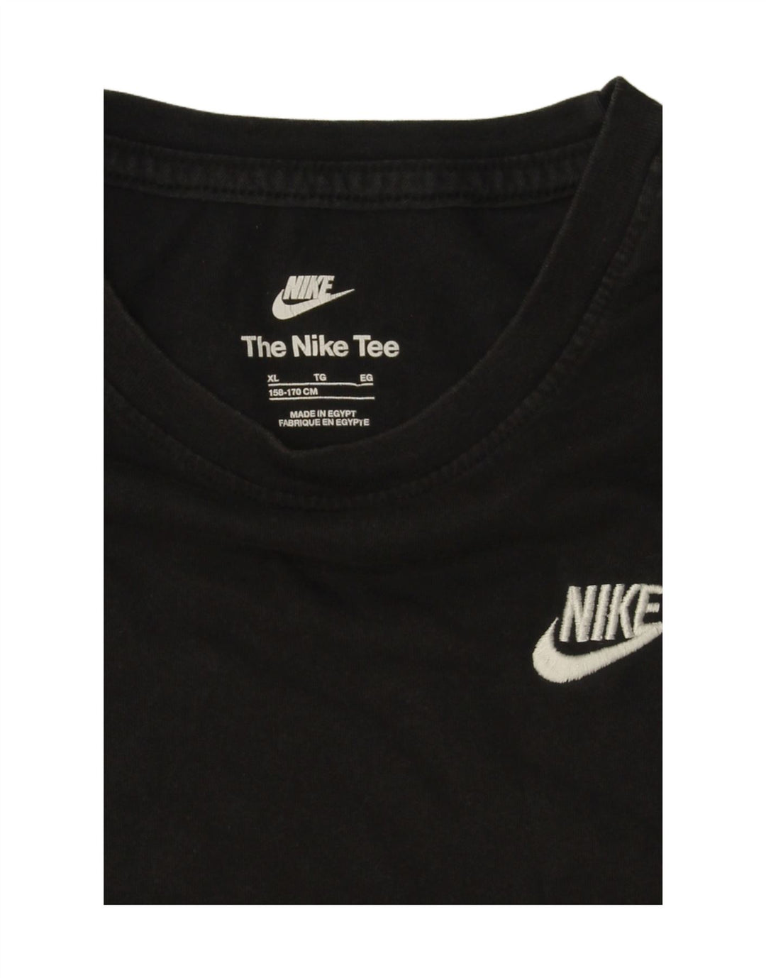 Camiseta Nike Menino Top 13-14 Anos XL Preta